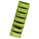 7 Pockets Vertical Growing Bags, Wall Mount Hanging Planters, Felt Cloth, Rugged, Breathable, Save Space for Planting