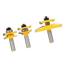 1/2 inch Woodworking Matched Tongue and Groove Router Bit Set Wood Milling Cutter