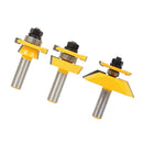 3pcs Carbide Router Bit Set 1/2 Shank Milling Cutter Ogee Rail & Stile Router Bit Set Woodworking Tools