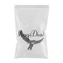 Simulated Lifelike Black Feathered Bird Swallow Pendulum Home Decor Ornament