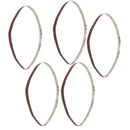 5 Pcs Premium Industrial Grit Metal Grinding Metal Sanding Belts