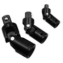 3pcs Socket Drive Adapter 1/4 3/8 1/2 Universal Joint Socket Replacement Parts