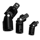 3pcs Socket Drive Adapter 1/4 3/8 1/2 Universal Joint Socket Replacement Parts