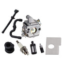 Caruretor Fuel line Filter Intake Manifold Boot Spark Plug for STIHL 017 018 MS170 MS180 Chainsaw