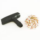 Recoil Starter Grip Pawl Spring Pulley Rope Rotor Kit Fit STIHL 038 MS380 MS381