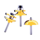 3x 8mm Shank Ogee Rail & Stile Raised Cutter Panel Cabinet Door Router Bit