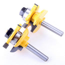 3x 8mm Shank Ogee Rail & Stile Raised Cutter Panel Cabinet Door Router Bit