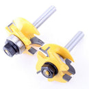 3x 8mm Shank Ogee Rail & Stile Raised Cutter Panel Cabinet Door Router Bit