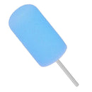 Wheel Hub Polish Buffing Shank Polishing Wheel Sponge Round Shape Foam Pad, 75x3mm