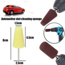 Car Polishing Pad Polishing Buffer Waxing Buffing Pad Car Polishing Sponge Wheel Polisher, 3inch, Yellow