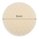 5pcs 3inch Buffing Polishing Sponge Pad Waxing Buffing Pad For Car Polisher