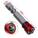10Pcs Magnetic 65mm Cross Single Head Screwdrivers Bits Suitable For Decoration And Household