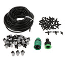 Plants Irrigation Misting Drip Kit Garden Watering System Equipment 20m