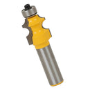 Handrail Router Bit 2-Flute Woodworking Line Cutter, 1/2inch Shank, 7/8inch Cutting Length, 13/16inch Cutting Depth