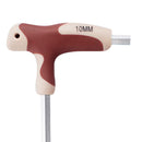 Steel Support Heavy Duty Metric 10mm T Handle Allen Wrench Ball End Repair Hand Tools
