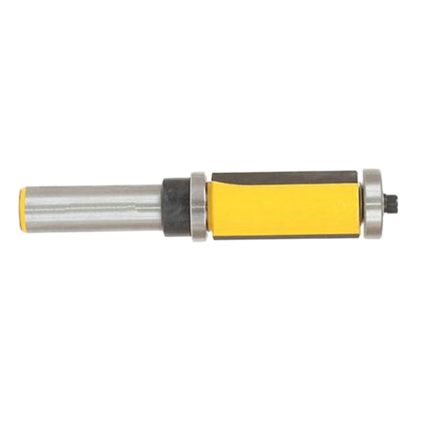 1/2 inch Shank Flush Trim Router Bit Top Bottom Bearing Trimmer Woodworking DIY Wood Template Cutter
