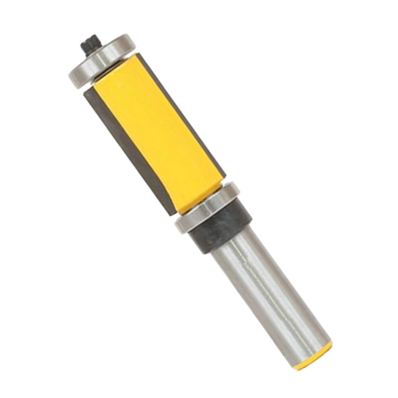 1/2 inch Shank Flush Trim Router Bit Top Bottom Bearing Trimmer Woodworking DIY Wood Template Cutter