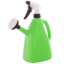 Adjustable Green Plastic Household Watering Can Spray Bottle Sprinkling Can