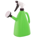 Adjustable Green Plastic Household Watering Can Spray Bottle Sprinkling Can