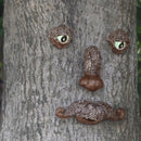 Outdoor Tree Faces Decoration Old Man Tree Hugging Statues Garden Yard