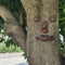 Outdoor Tree Faces Decoration Old Man Tree Hugging Statues Garden Yard