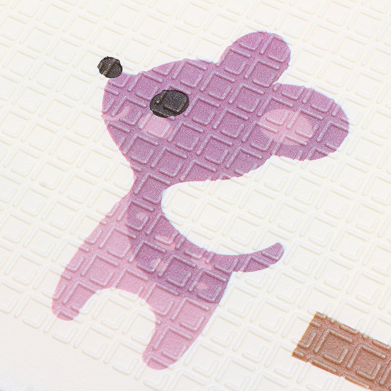 2-Side XPE Foldable Floor Mat Baby Play Mat Crawl Creeping Alphabet Animal