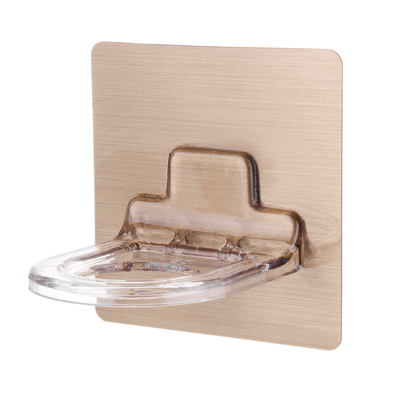 Wall Mounted Magic Sticky Shampoo Hook Shower Hand Soap Bottle Storage Hanging Holder