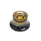 1PC Black Gold Plastic Electric Guitar Volume Voice Speed Knobs For Les Paul Guitar