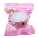 Expression Smile Rice Bowl Squishy 12*10CM Slow Rising With Packaging Collection Gift