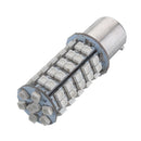 2PCS BAU15S 7507 PY21W 68SMD LED Car Turn Signal Lights Tail Brake Bulbs DC12V 4W Amber