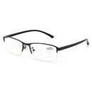 KCASA Progressive Multi-focus Reading Glasses Multifocal Metal Glass 9609