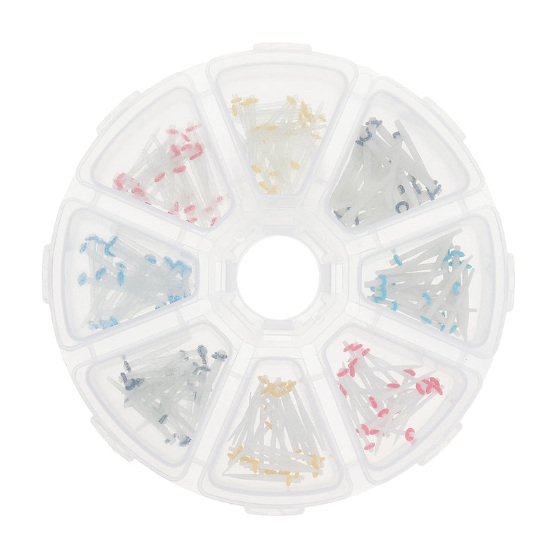 200Pcs Dental Fiber Post Glass Quartz Teeth Restorative 1.0 1.2 1.4 1.6 1.8 Post Dental Tools