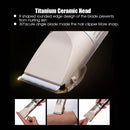 LCD Display Electric Hair Clipper Cordless Trimmer Rechargeable Men Children Elder Salon Barber Kit
