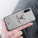 BAKEEY Deer Shockproof Cloth&TPU Protective Case For Xiaomi Mi9 / Xiaomi Mi 9 Transparent Edition
