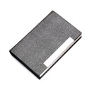IPRee Stainless Steel Card Holder Credit Card Case Portable ID Card Storage Box Business Travel