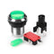 10Pcs 33MM Electroplated Green LED Push Button for Arcade Game Console Controller DIY