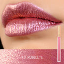 FOCALLURE Glitter Lip Gloss Makeup Long Lasting Nude Shimmer Metallic Liquid Lipstick