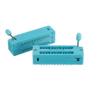2pcs IC Lock Seat Zif Socket Test Universal zif Sockets 24Pin Narrow