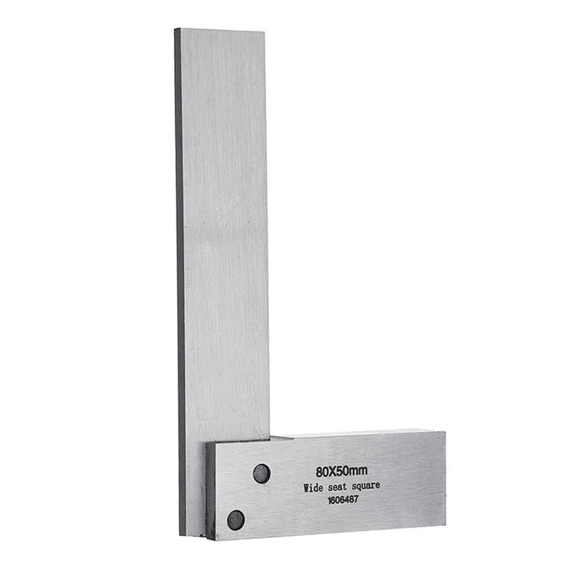 Machinist Square 90 Right Angle Engineer Set Precision Ground Steel Hardened Angle Ruler