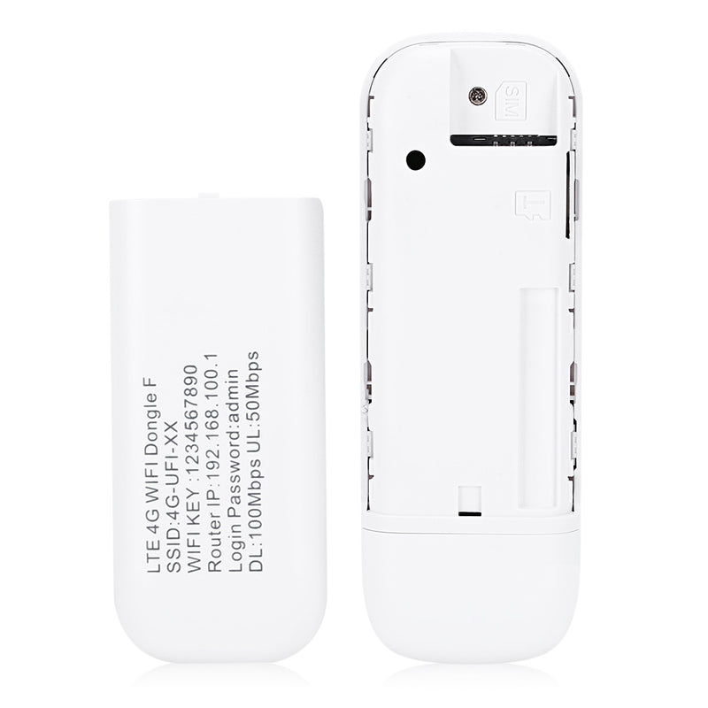 3G/4G Wifi Wireless Router LTE 100M SIM Card USB Modem Dongle White Fast Speed WiFi Connection  Device