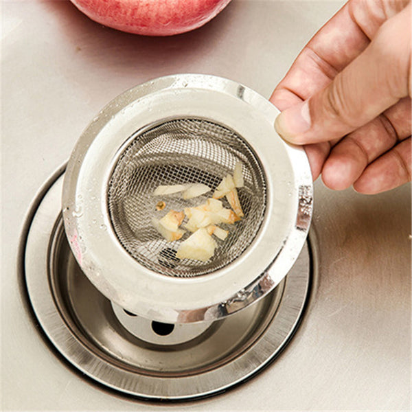 7/9/11cm Stainless Steel Sink Filter Hair Colanders Strainers Filter Round Kitchen Drain Bathroom Si