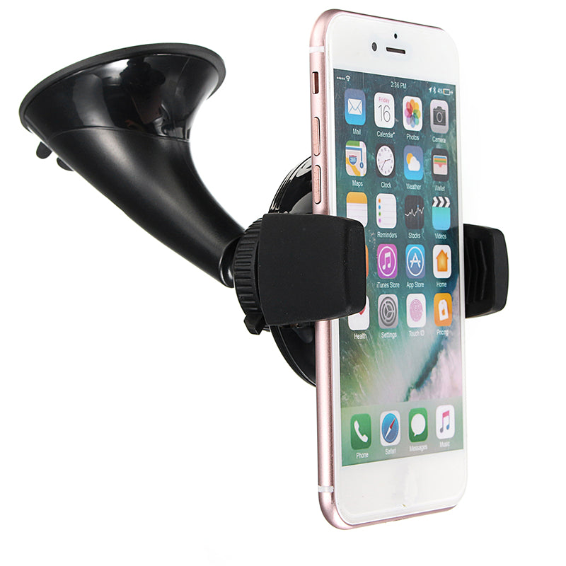 Qi 5V 2A Wireless Car Charger Dock Wind Shield Mount Phone Holder For Mobile Phone