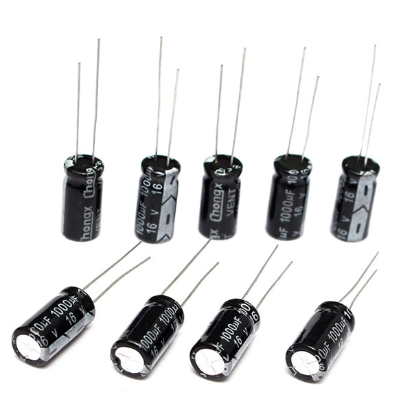 50pcs NCC 16V 1000uF 105C Motherboard Electrolytic Capacitors 8mm20mm
