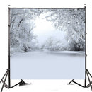 10x10FT Winter Ice Snow Tree Photography Vinyl Background Studio Backdrop