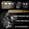 WOSPORT Skull Airsoft Paintball Mask Full Face Tactical Mask For Halloween