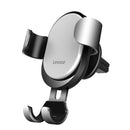 LEEIOO Gravity Linkage Car Air Vent Mount Phone Holder Aluminum Alloy Bracket for iPhone XS XR X