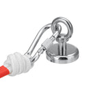 98kg 48mm Neodymium Recovery Magnet Salvage Recovery Fishing Magnet for Detecting Metal Treasure