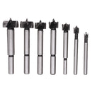 Drillpro 7Pcs 6-25mm Hinge Hole Cutter Set Woodworking Boring Wood Hole Saw Cutter