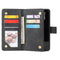 Luxury Flip PU Leather Zipper Wallet Phone Bag Multi Card Slots Protective Case for iPhone 11 / Pro / Pro Max / XR