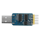 3Pcs 6 In 1 CP2102 USB To TTL 485 232 Converter 3.3V / 5V Compatible Six Multifunction Serial Module